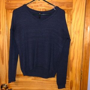Navy blue sweater